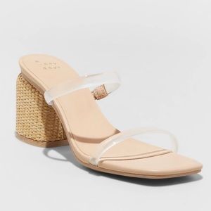 Women’s Miley Pumps - A New Day Clear Size 6